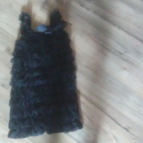 Girls stretch lace romper. - Picture 3 of 3